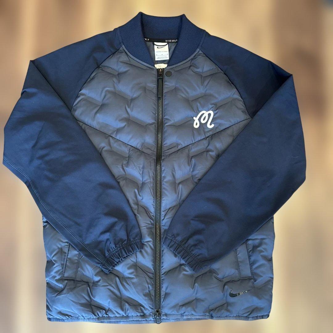 美品　MALBON × NIKE GOLF REPEL JACKET M Malbon Golf Performance Full Zip Shell Jacket Forest | TRENDYGOLF.COM