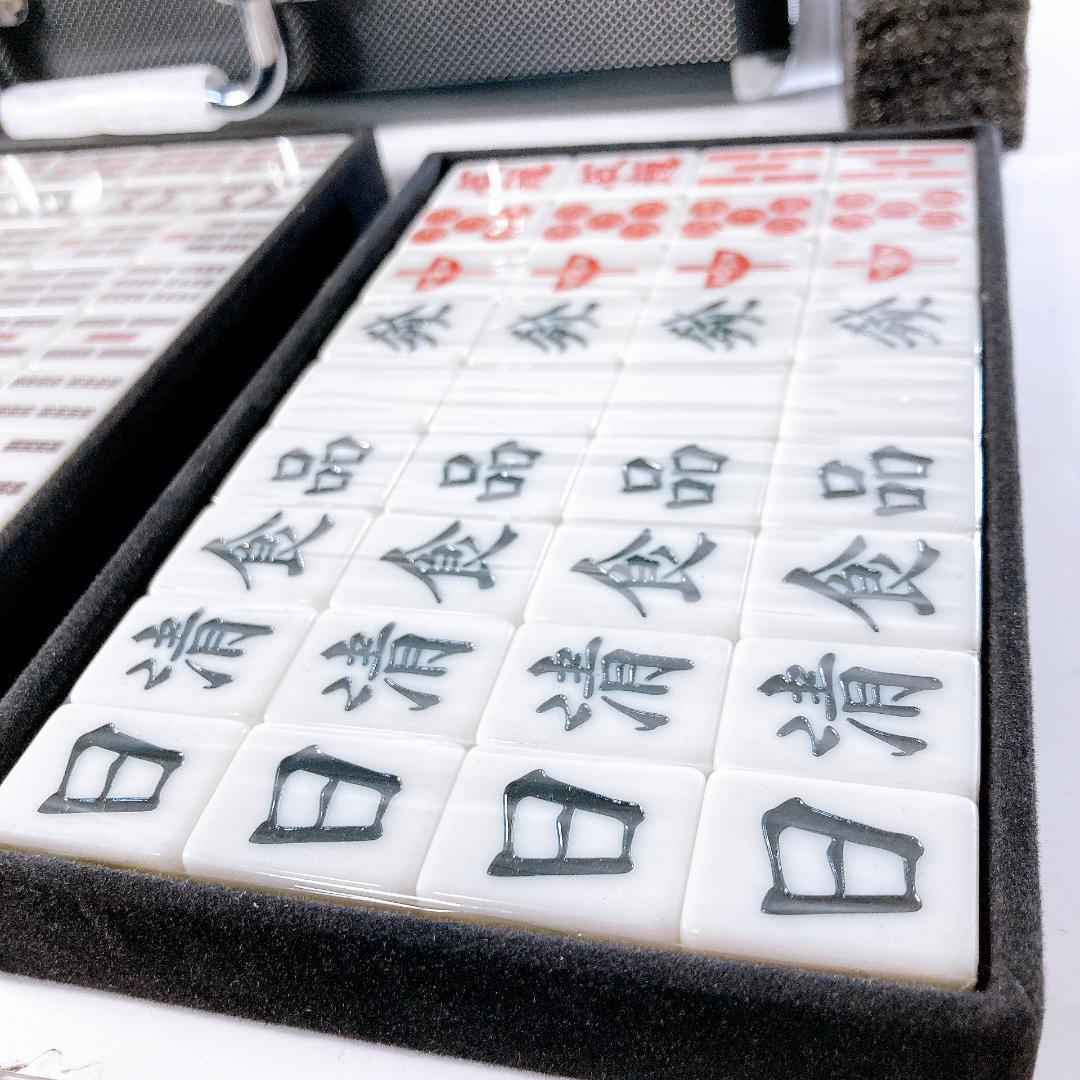 【未開封】第一弾 日清食品 日清牌 カップヌードルクエスト 麻雀牌フルセット ☆