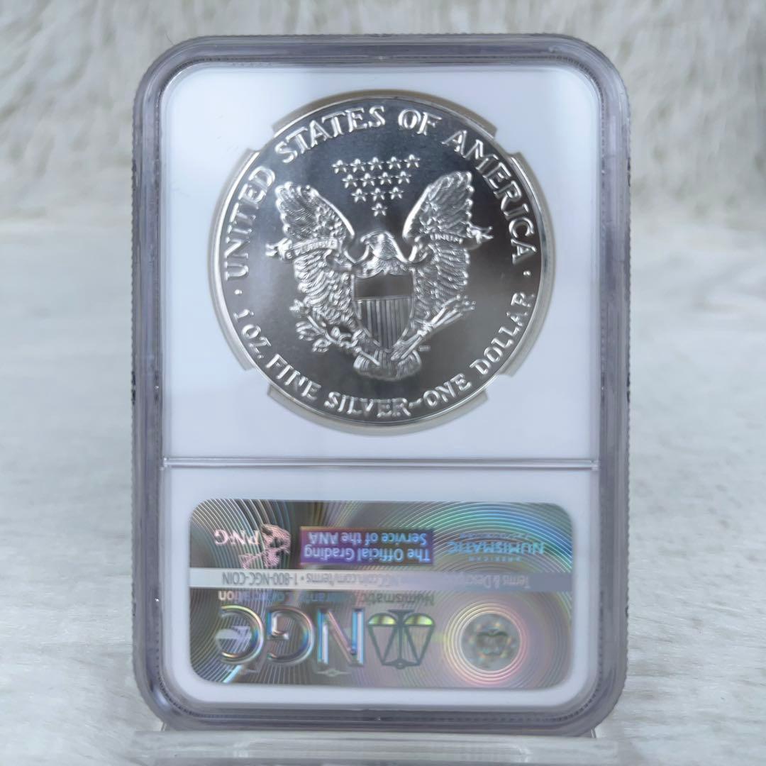 銀高騰】1992年 イーグル銀貨 NGC MS69 AI需要 資産防衛 希少 - メルカリ