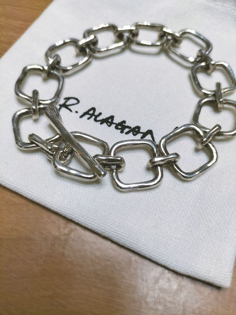 R.ALAGAN ブレスレット　シルバー　18.5cm