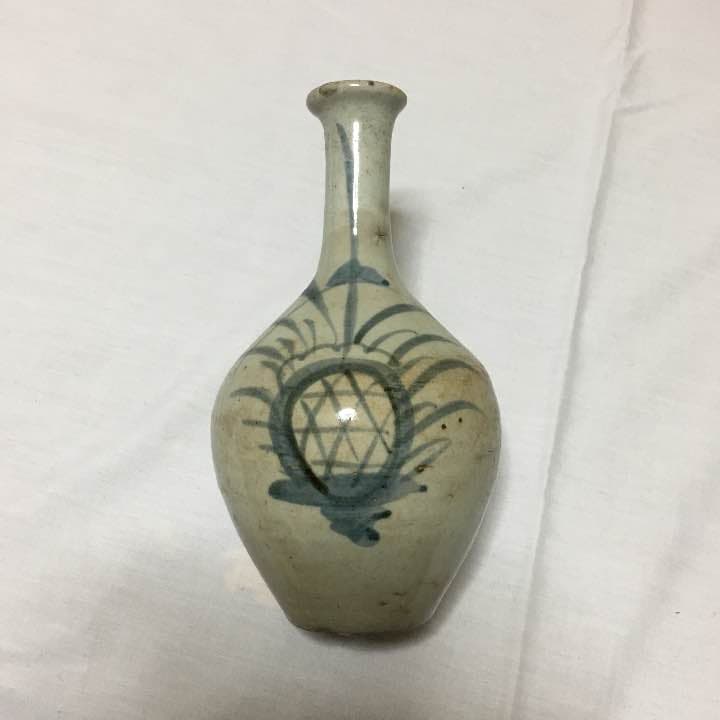 古い徳利  パイナップル Yahoo!オークション -「パイナップル」(染付) (伊万里、有田)の落札