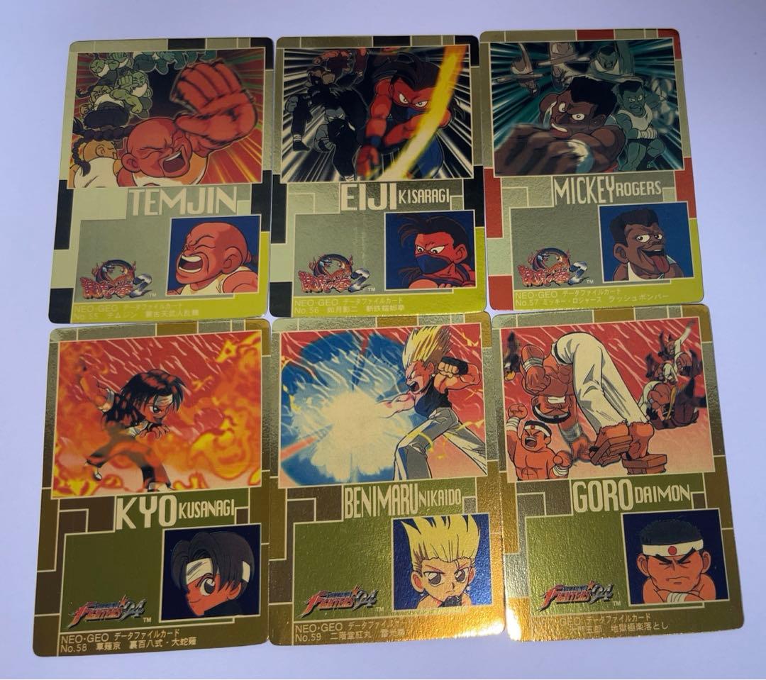 NEOGEOデータファイルカード 全40種 フルコンプ YUU コスモス snk