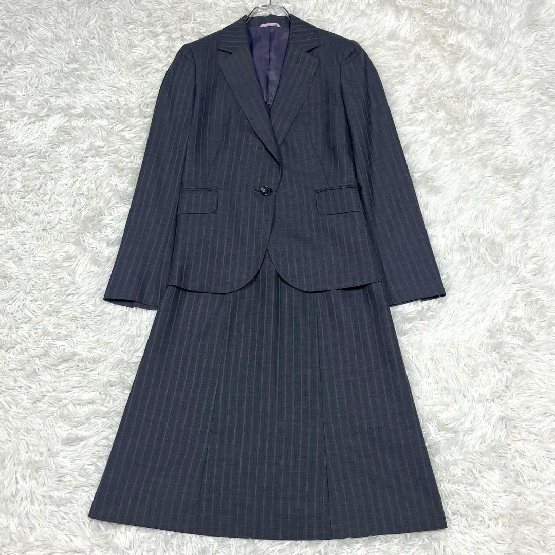 極美品✨レミュー スーツ3点セットアップ ジャケット パンツ スカート