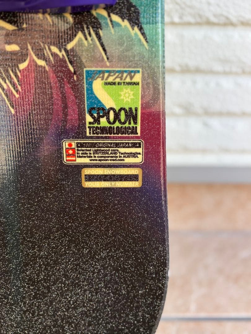 スノーボード ビンディング付き（115センチ） - スノーボード