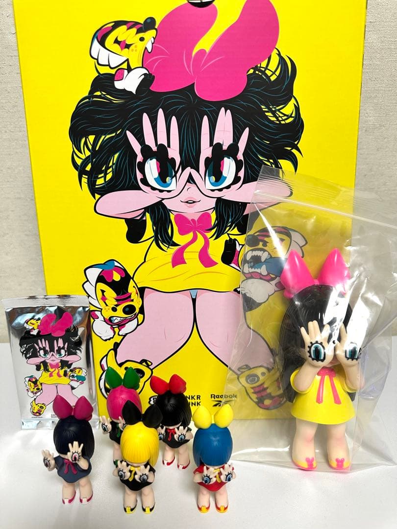 Reebok GRAPE BRAIN 27.0 にぎるちゃんソフビ　フィギュア Reebok GRAPE BRAIN 27.0 にぎるちゃんソフビ フィギュア - メルカリ