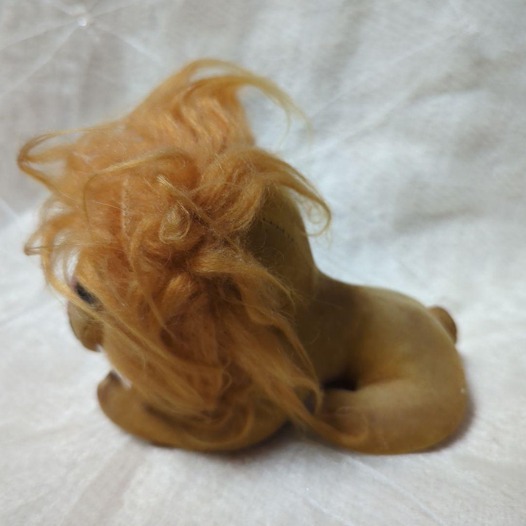 1951年 王子動物園 開園記念 ノベルティ おがくず人形 ライオン