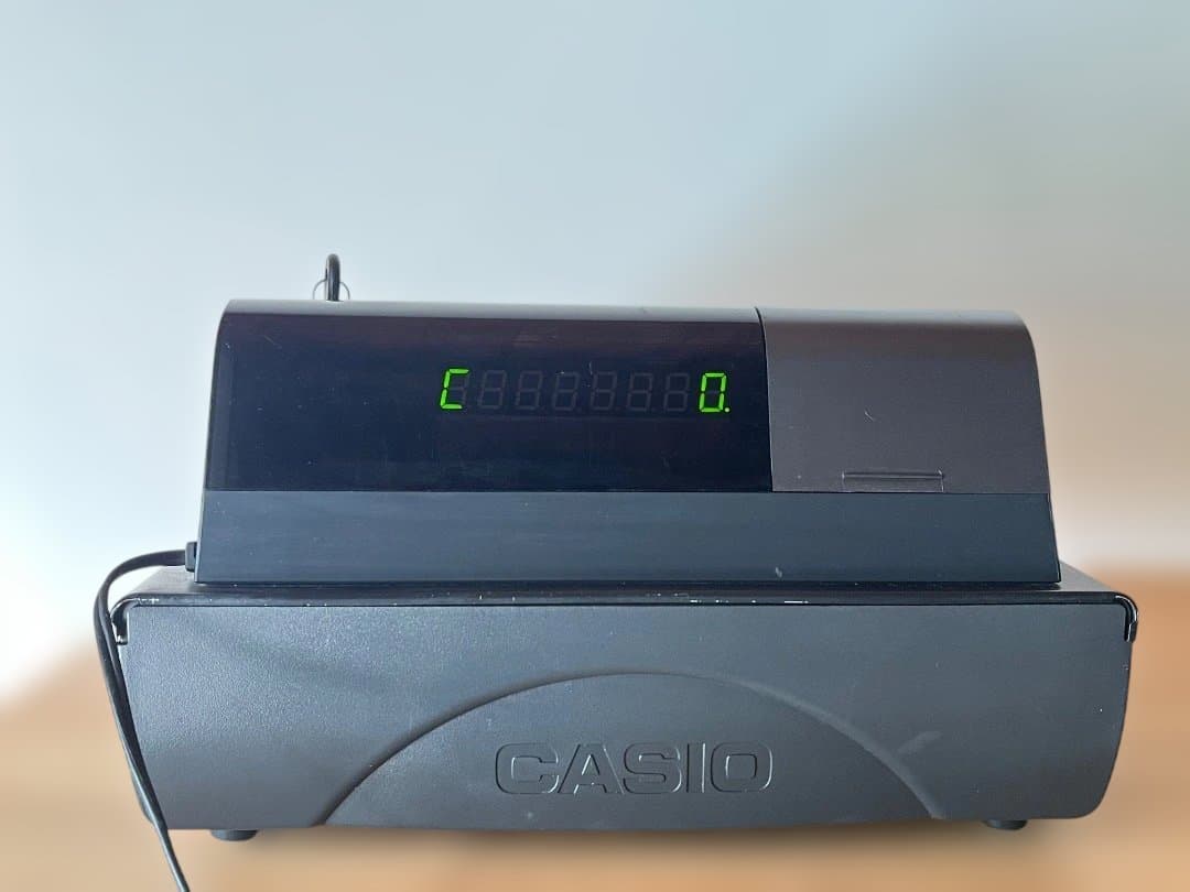 レシートロール付き】CASIO 電子レジスター SE-S10 - メルカリ