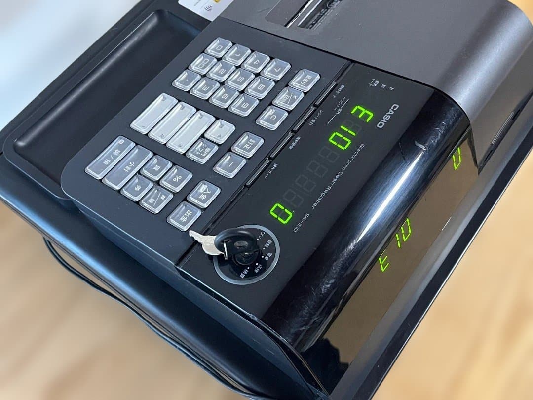 レシートロール付き】CASIO 電子レジスター SE-S10 - メルカリ
