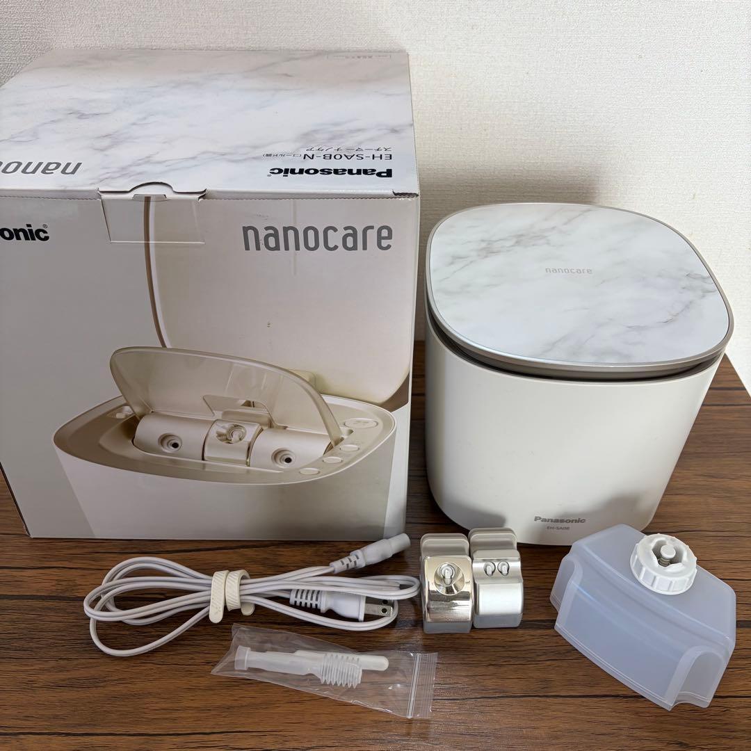 【せーちゃんさま専用】Panasonic フェイススチーマー EH-SA0B コース・使い方 | 特長 スチーマー ナノケア EH-SA0B | フェイスケア