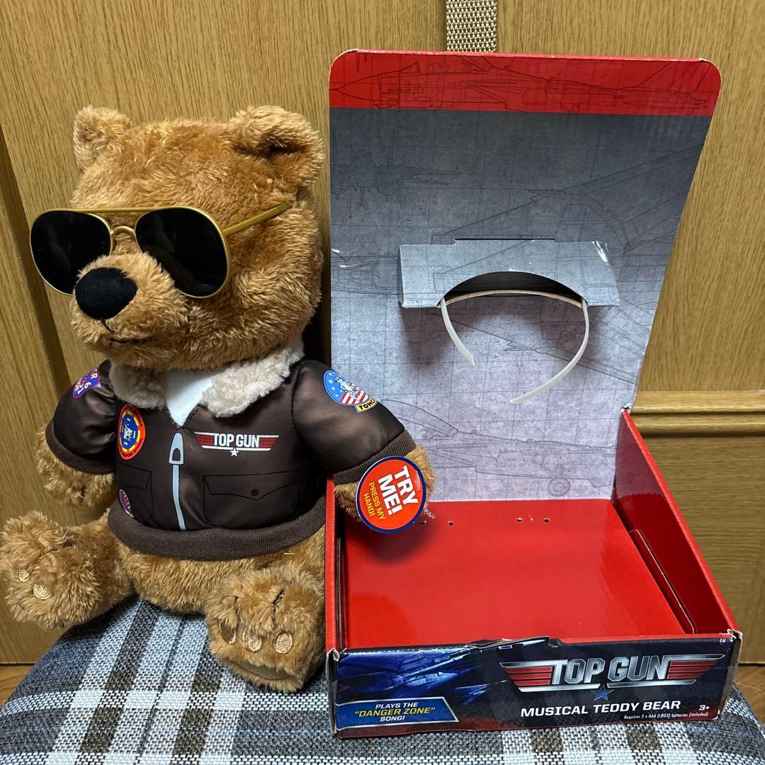 美品　トップガン TOP GUN テディベア 海外限定 超レア マーヴェリック