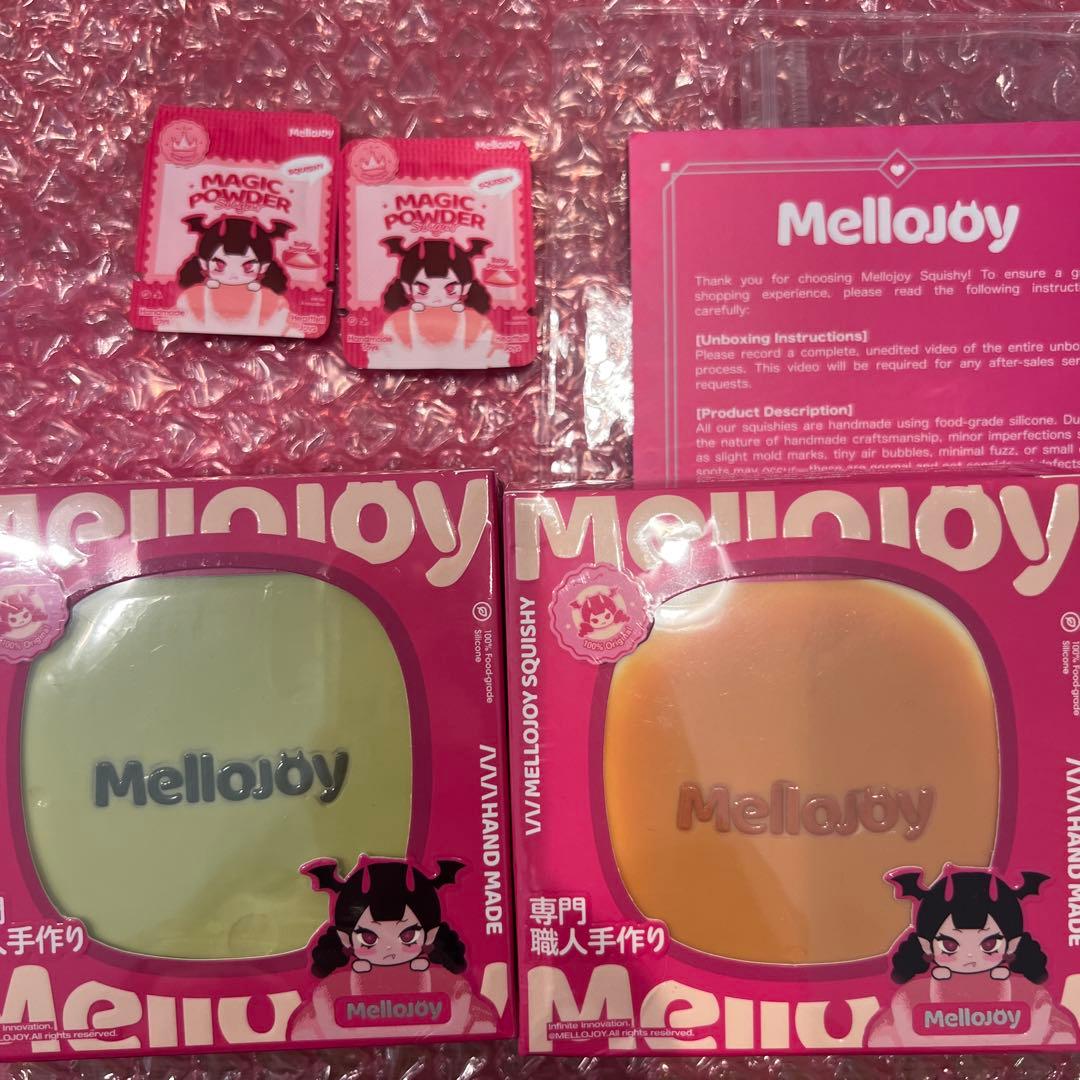Mellojoy メロジョイスクイーズ 贅沢スフレ クリーミークリーム セット