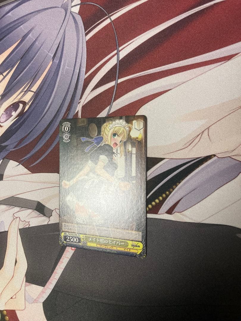 ヴァイス　Fate メイド服のセイバー 凛　桜　ライダー　4枚セット　PR