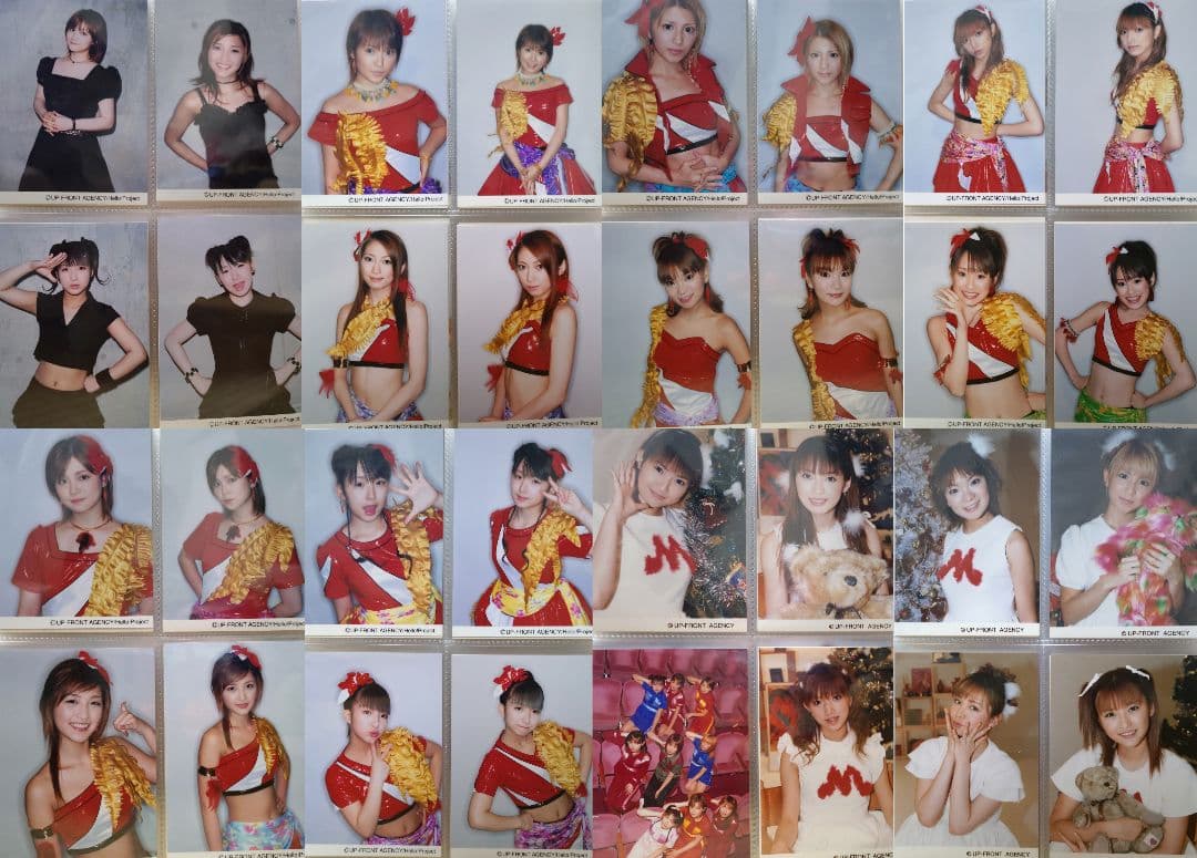 矢口真里 後藤真希 石川梨華 吉澤ひとみ 加護亜依 辻希美 他 生写真