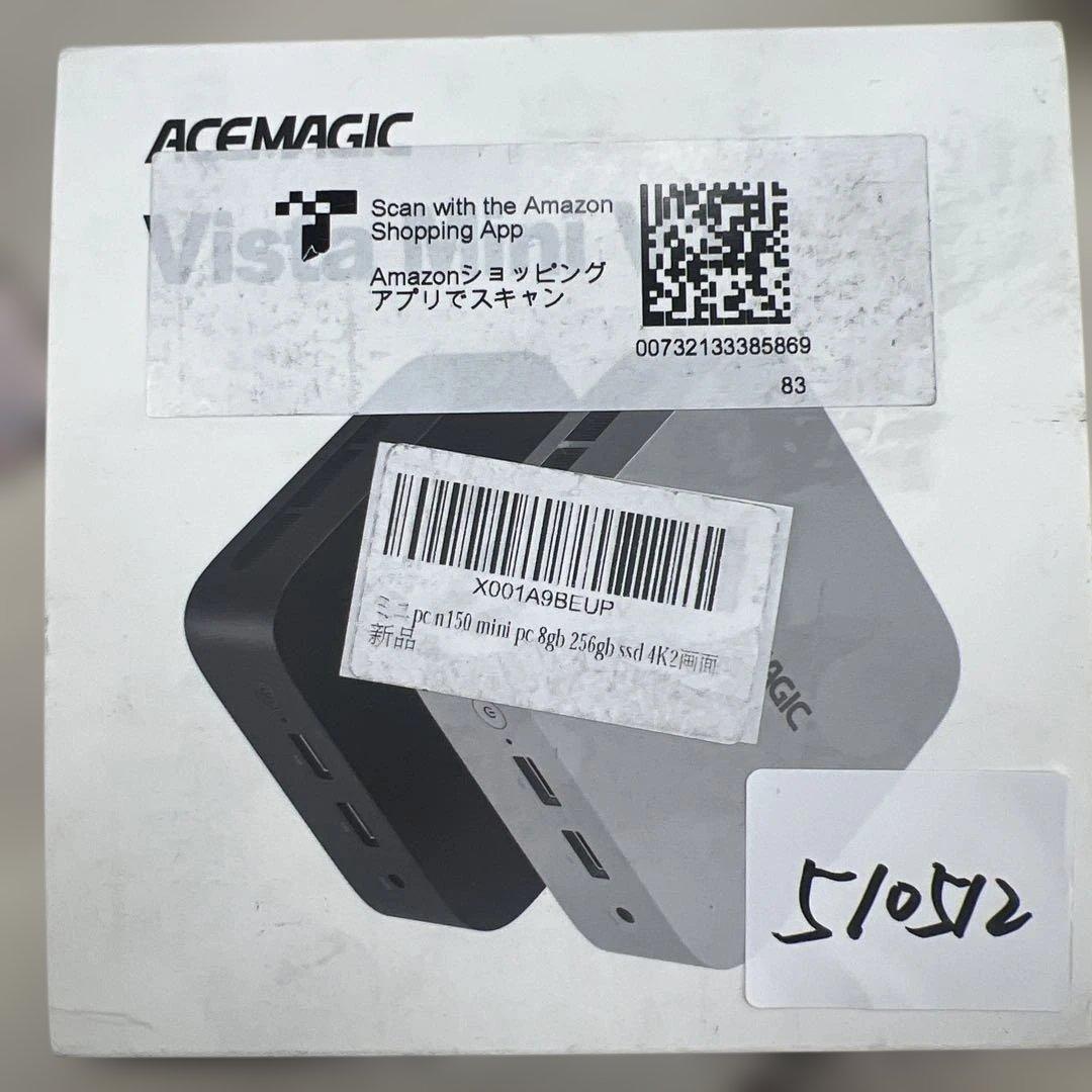 5105120　ミニpc n150 8gb 256gb ssd 4K2画面 Amazon.co.jp: ミニPC 【最新第12世代 ミニpc N150】ミニパソコン