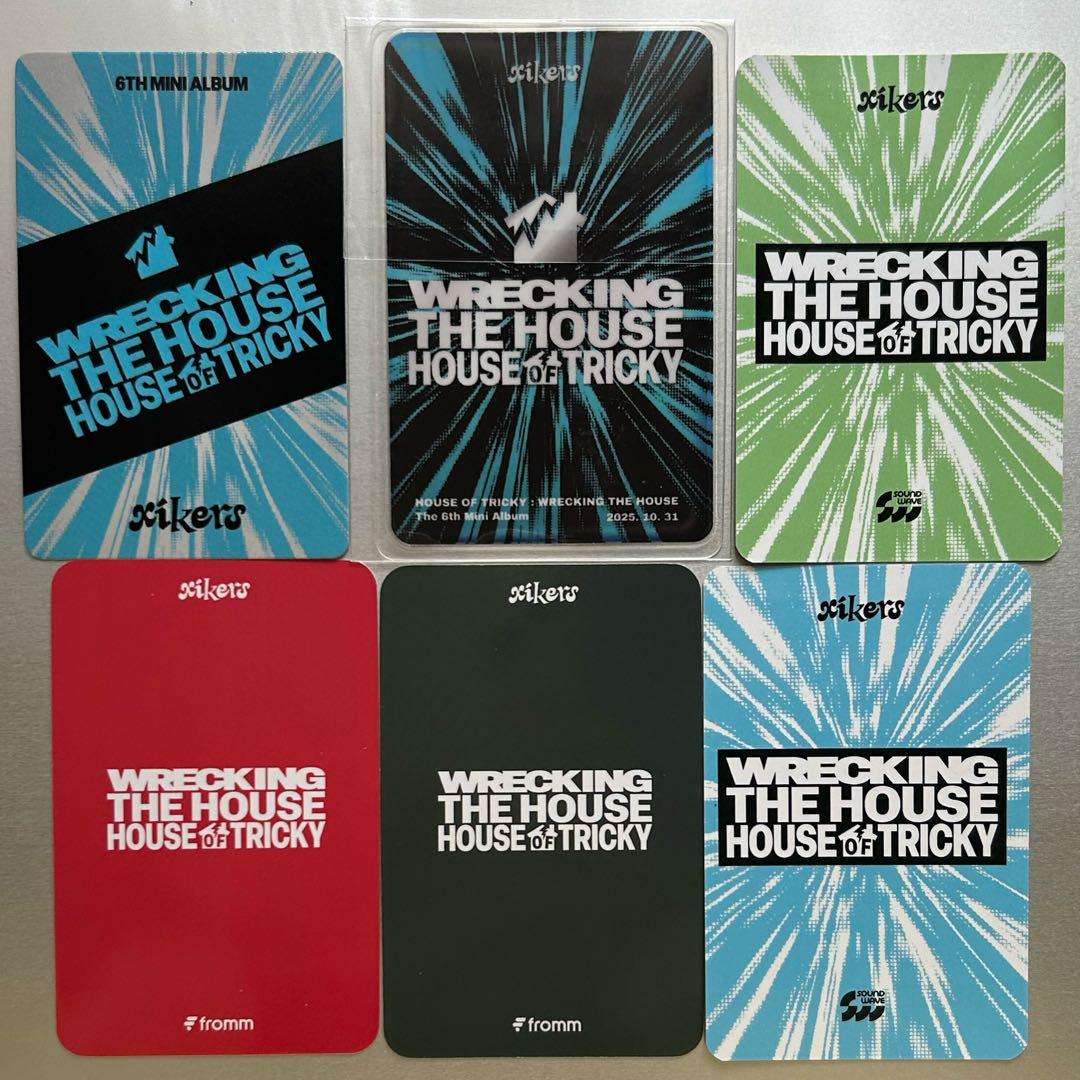 xikers ミンジェ トレカ セット - メルカリ