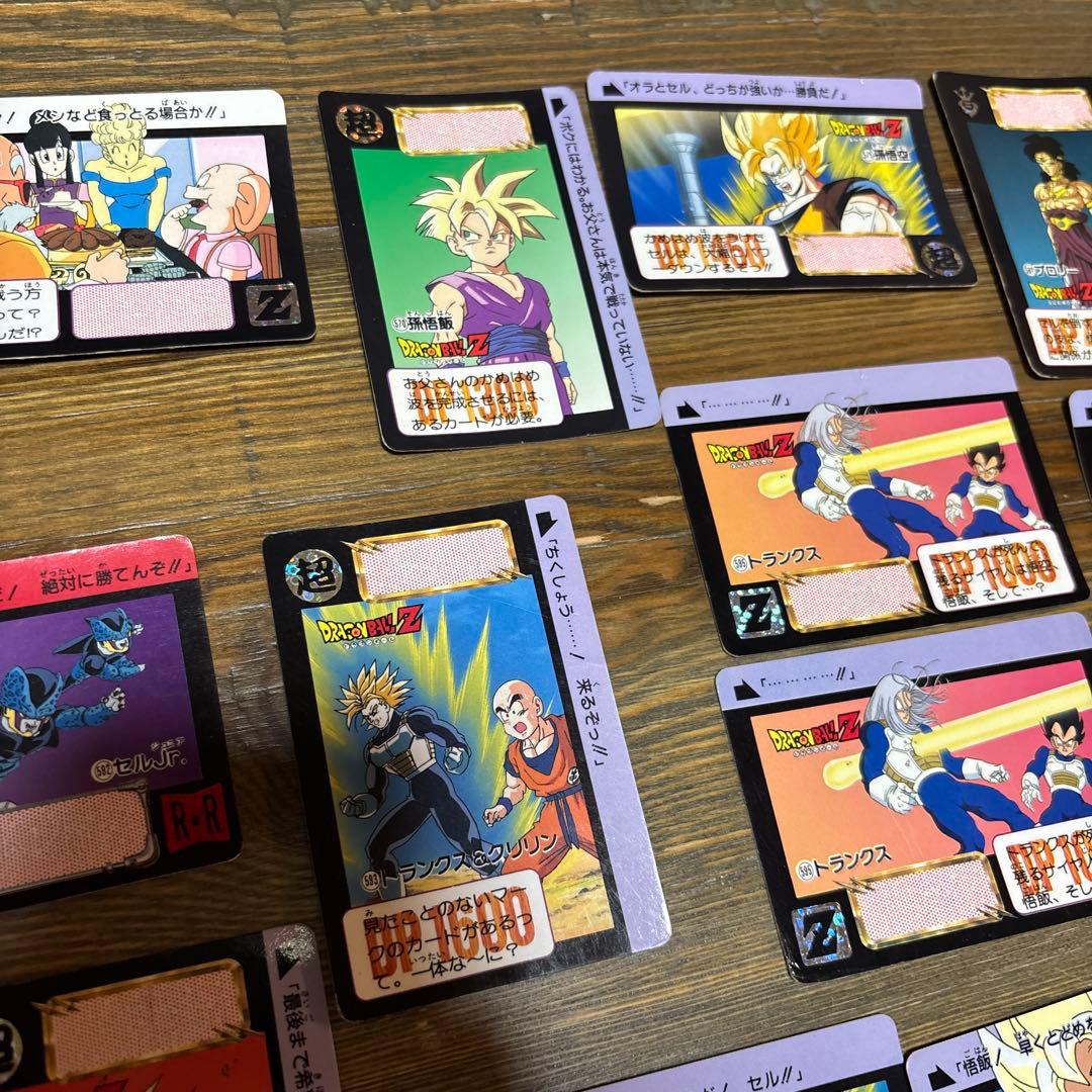 レア Vintage ドラゴンボールZ カードダス 1993 バンダイ35枚キラ