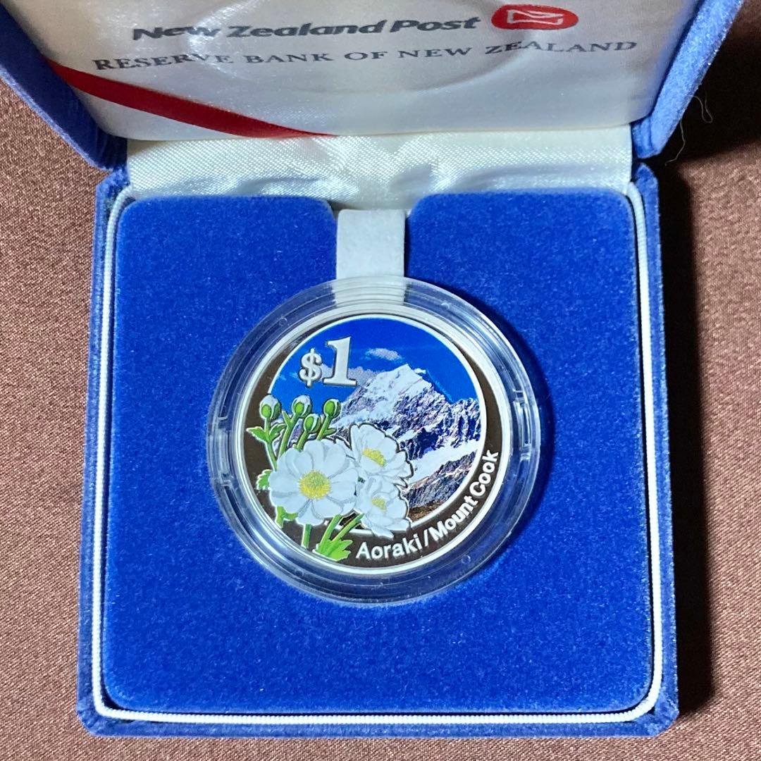 ニュージーランド 銀貨 2007 アオラキ 1オンス 古銭 - メルカリ