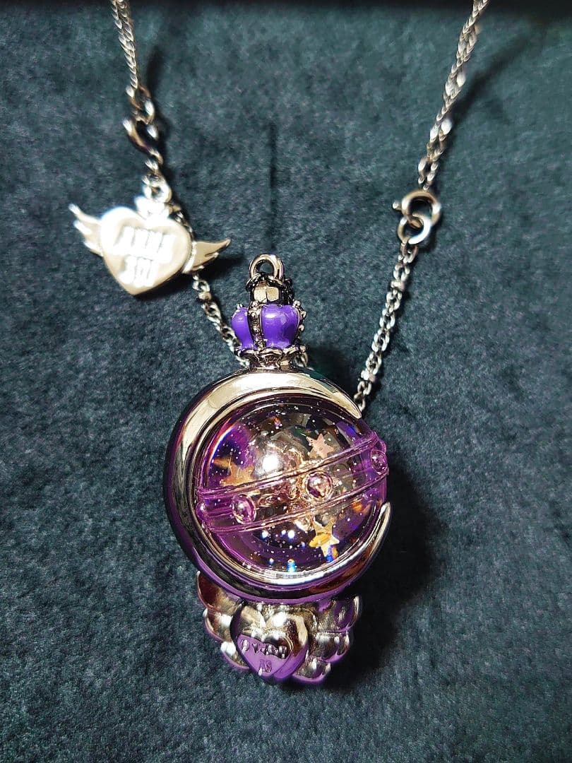 セーラームーン ANNA SUI キューティムーンロッドネックレス ブラック