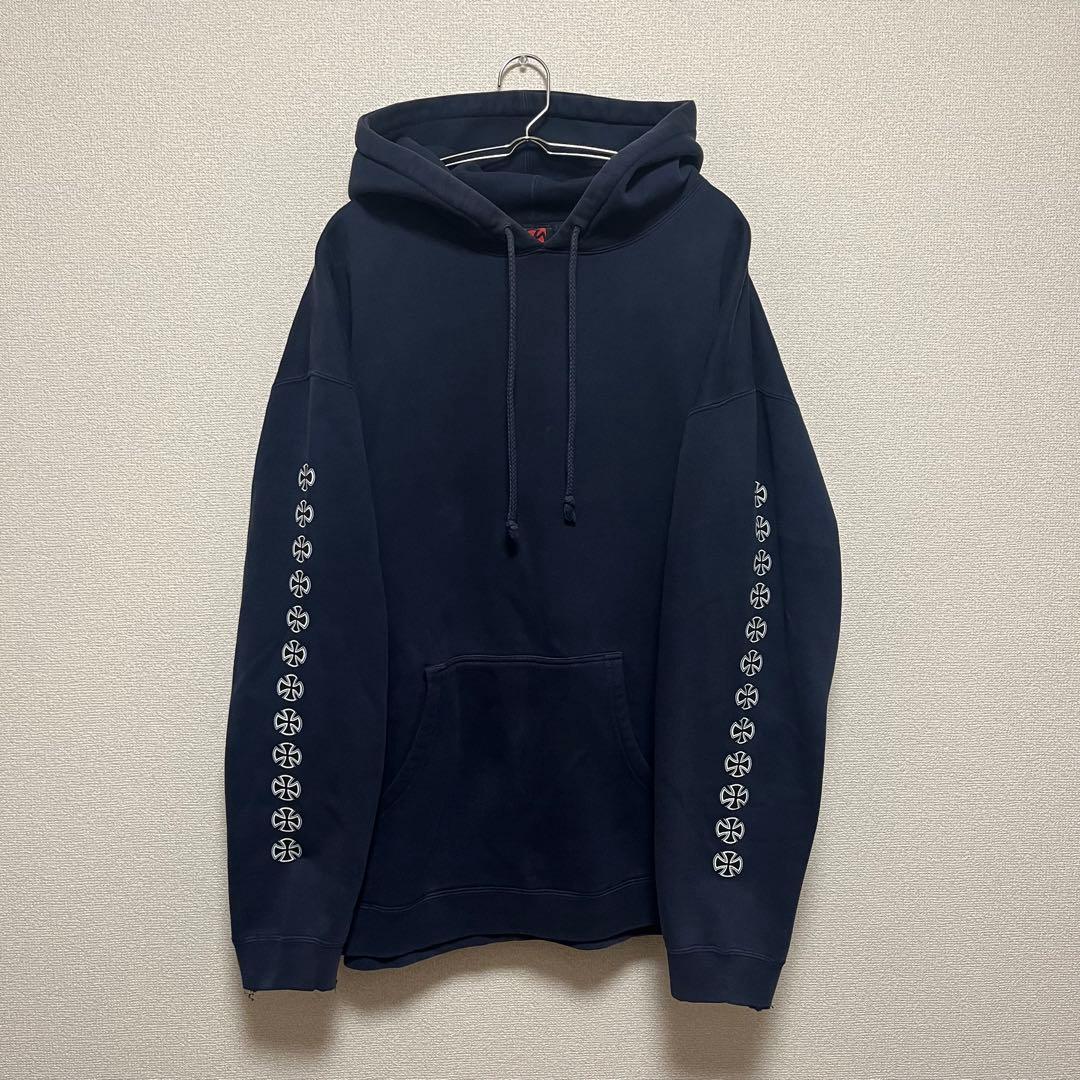 90s INDEPENDENT インディペンデント パーカー XL ネイビー - メルカリ