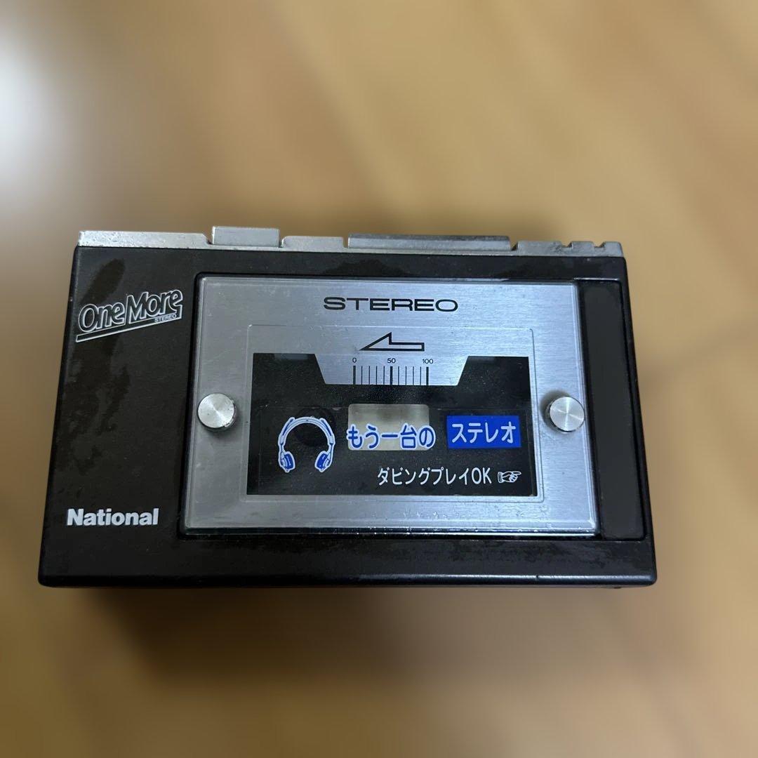 National RS-J3 ポータブル カセットプレーヤー ジャンク - メルカリ