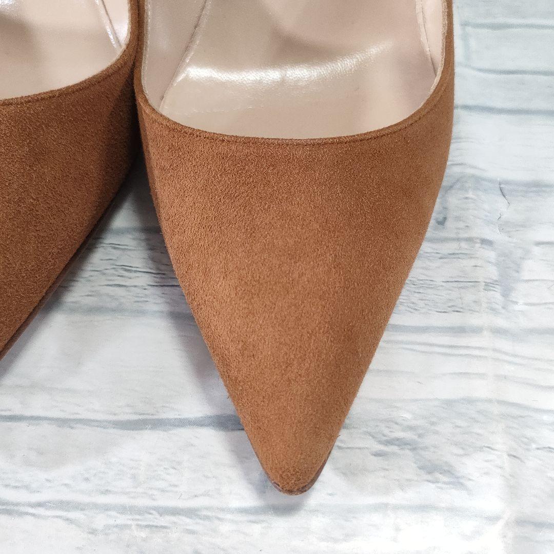 保存袋付き美品✨マノロブラニク BB スウェードパンプス ブラウン 36