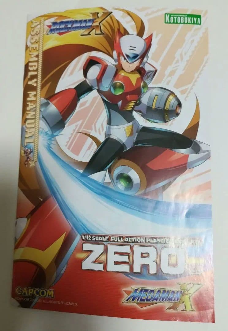 コトブキヤ　ロックマンX　ゼロ　プラモデル　フィギュア