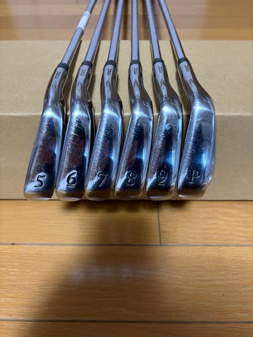 【美品】マグレガーNV-Fアイアンセット 5-9 P NS850R Yahoo!オークション -「nv-f アイアン」(マグレガー) (アイアン)の落札