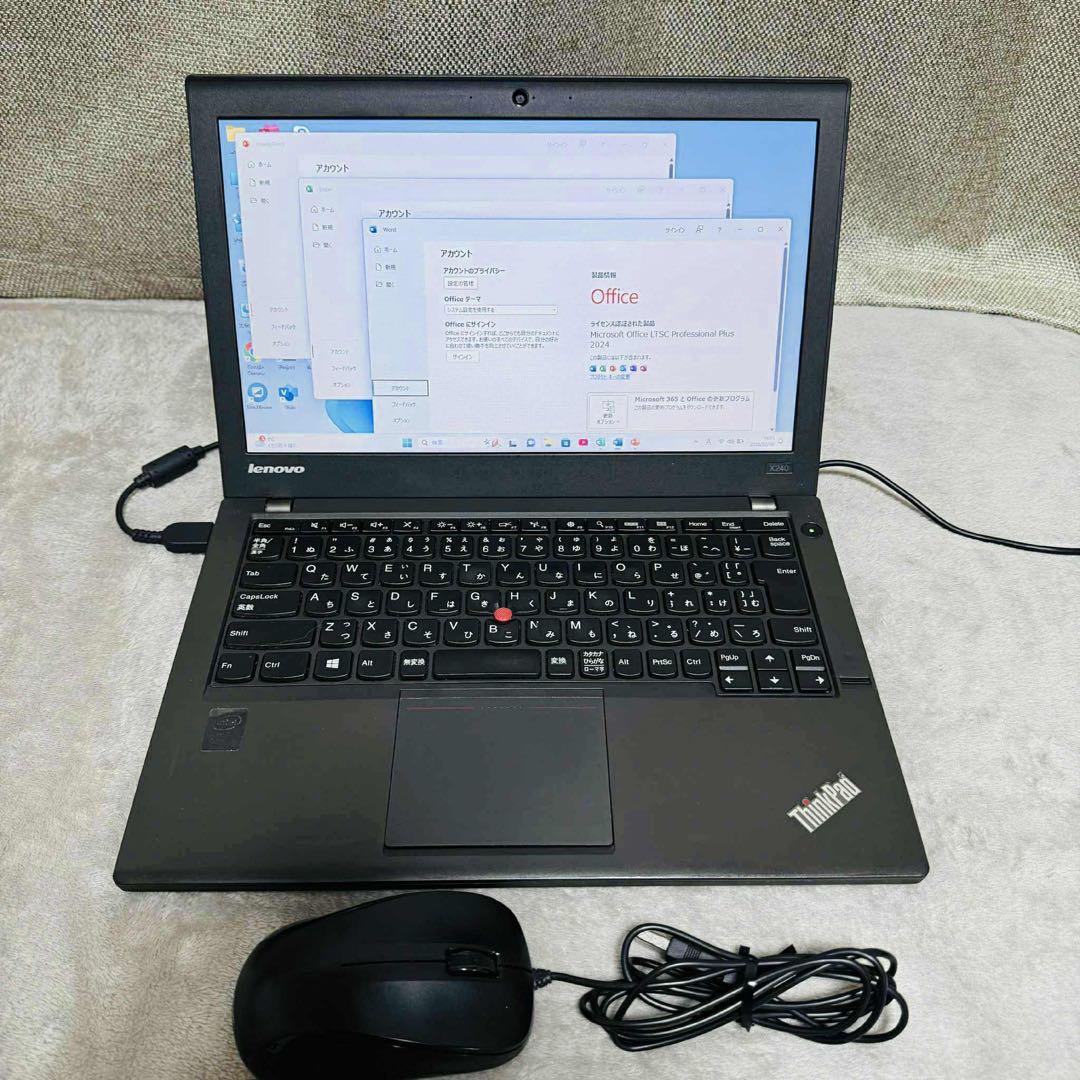 S215 LENOVOノートパソコンi5メモリ8G高速Windows11オフィス - メルカリ