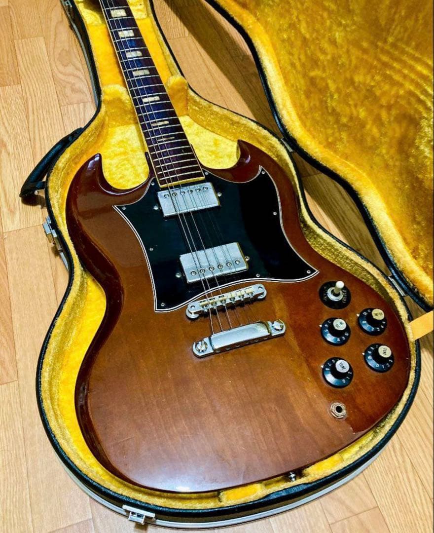 期間限定、送料無料！レア！ギャランSGタイプ　ビザールギター