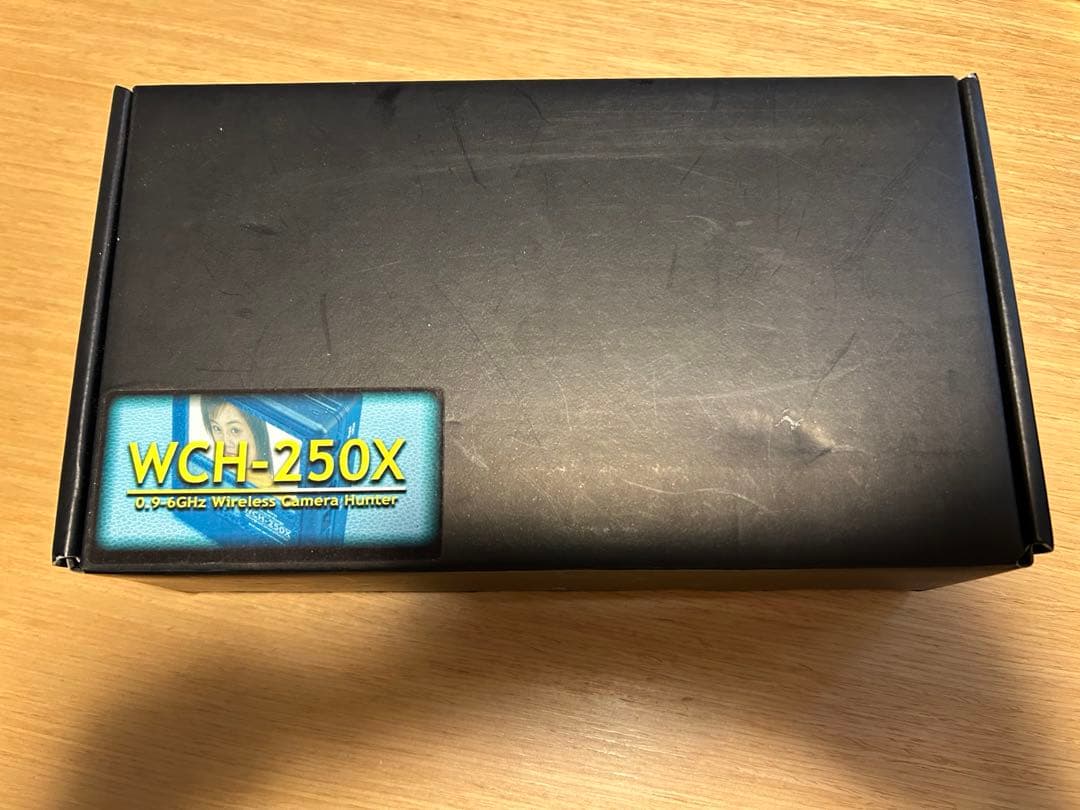 【美品】盗撮発見器　ＷＣＨ−２５０ｘ　サンメカトロニクス