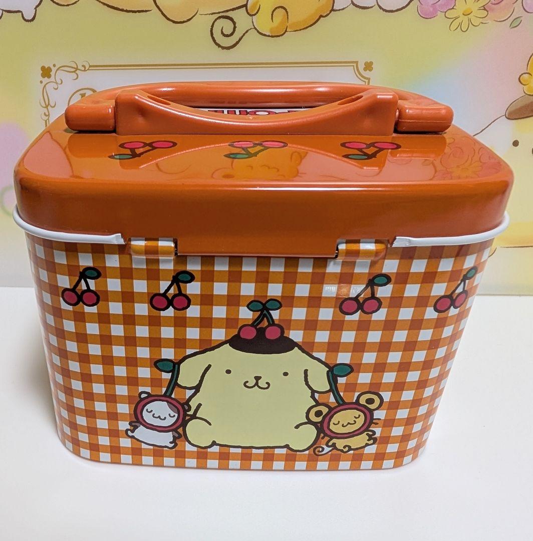 ポムポムプリン　ミニトランク缶　ミニ缶