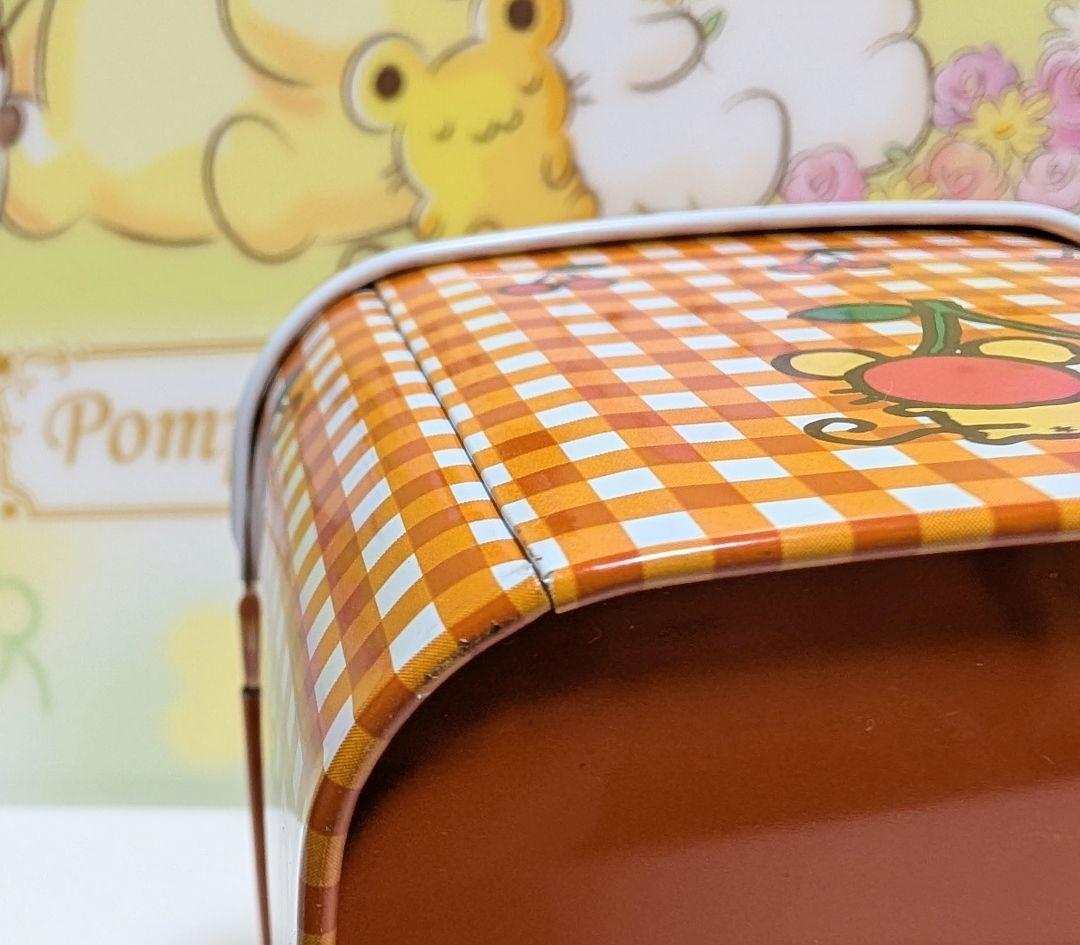 ポムポムプリン　ミニトランク缶　ミニ缶
