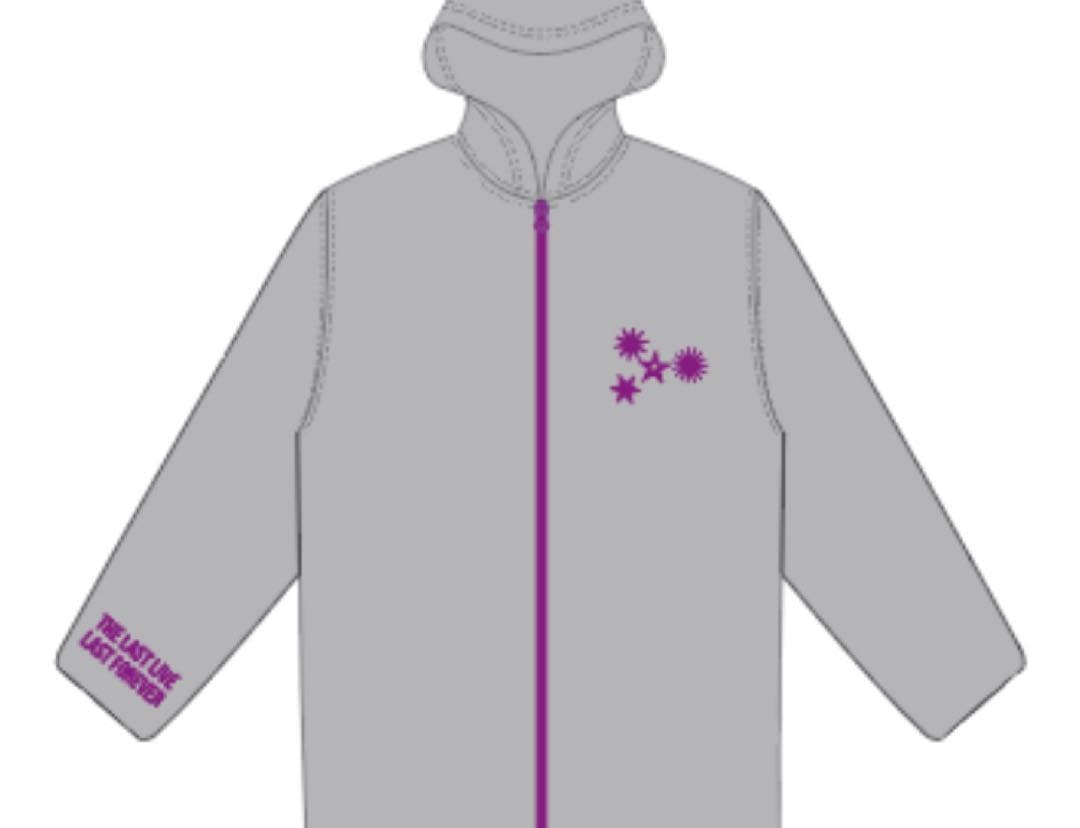 男闘呼組 タオル生地 上下セット ふわもこポンチョパーカー