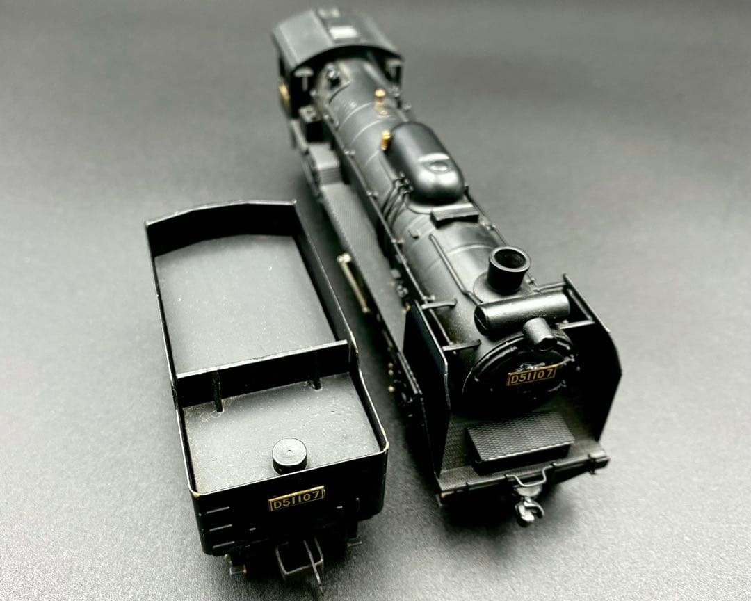 中古品】 鉄道模型 D51107 HOゲージ 真鍮製 ジャンク品 - メルカリ