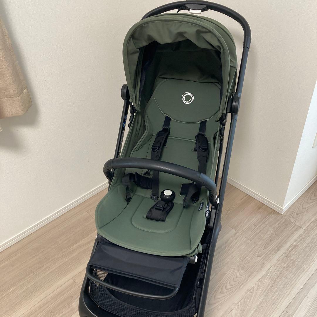 別売バンパー付き バガブー バタフライ カーキ グリーン