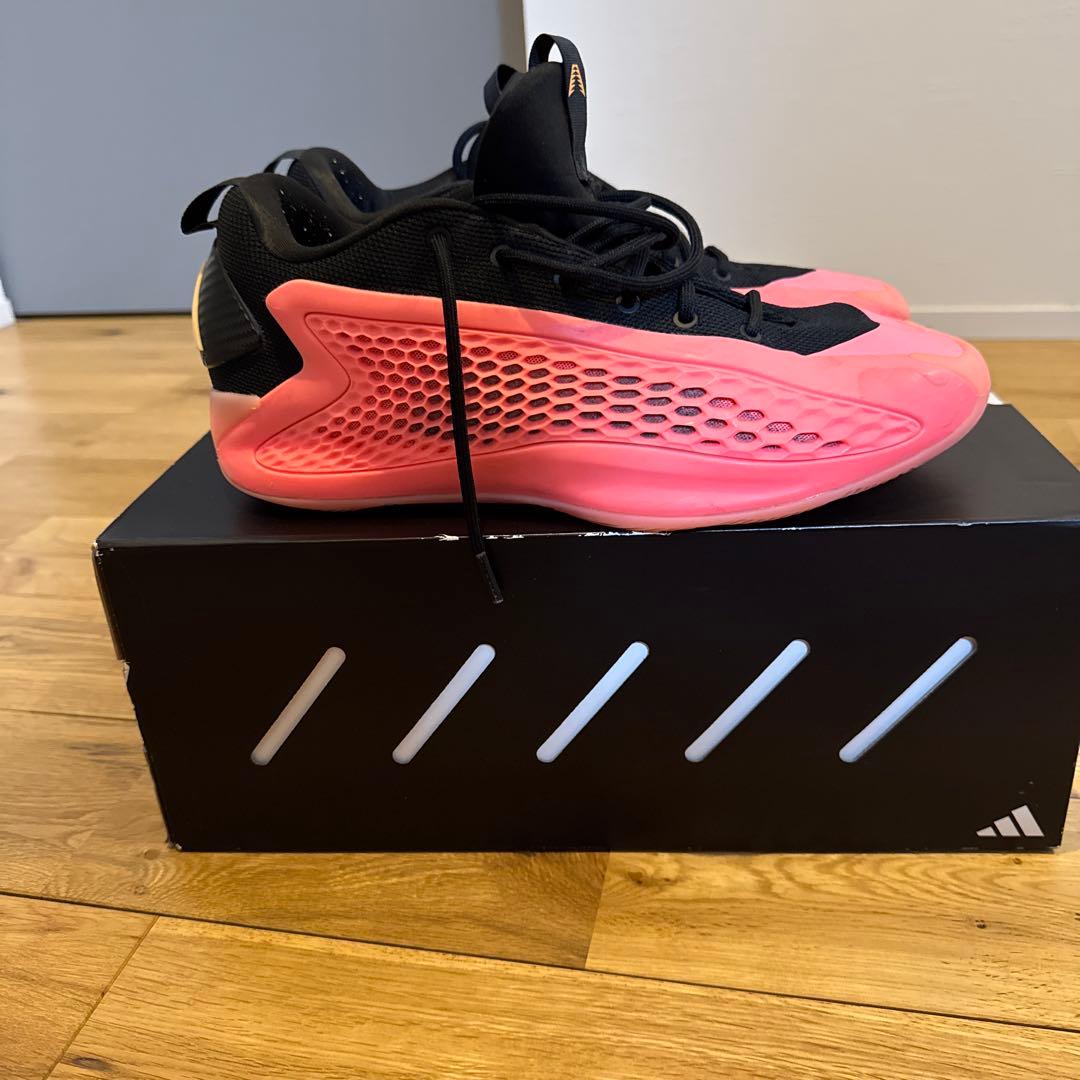 adidas AE 1 Low ブラック/ピンク 27.5cm