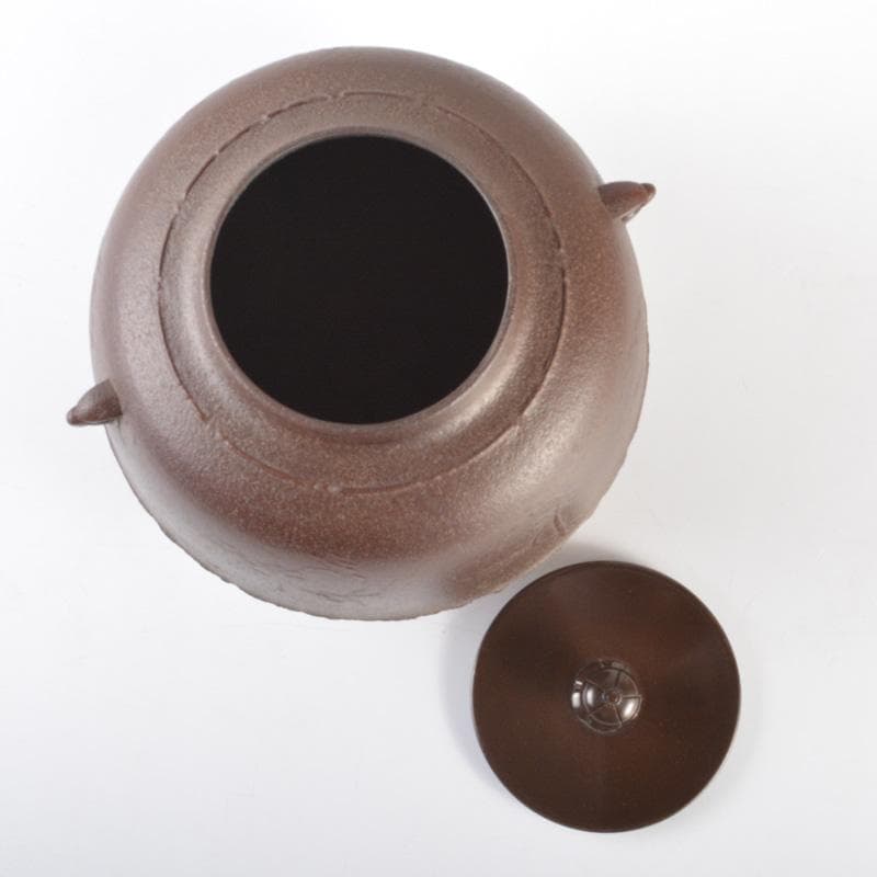 人間国宝 釜師 高橋敬典作 浜松地文真形釜 鉄釜 共箱 M 5167A - メルカリ