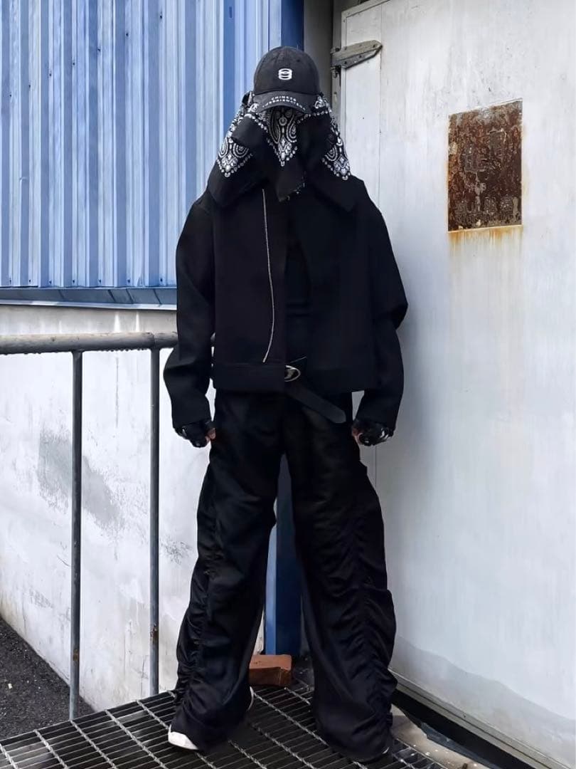 特価 】 JCAESAR C-ZIPPER JACKET ジャケット 変形短丈 - メルカリ