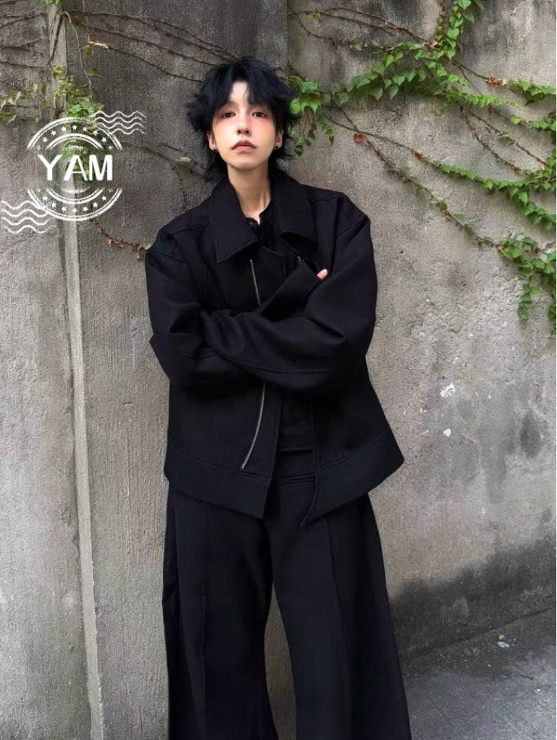 特価 】 JCAESAR C-ZIPPER JACKET ジャケット 変形短丈 - メルカリ