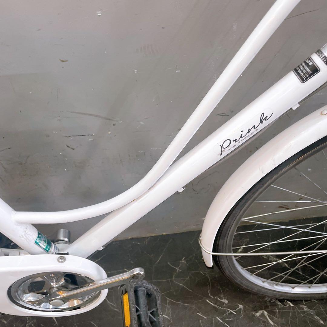 【972】《限定価格》一般車 ママチャリ マルイシ prink ホワイト