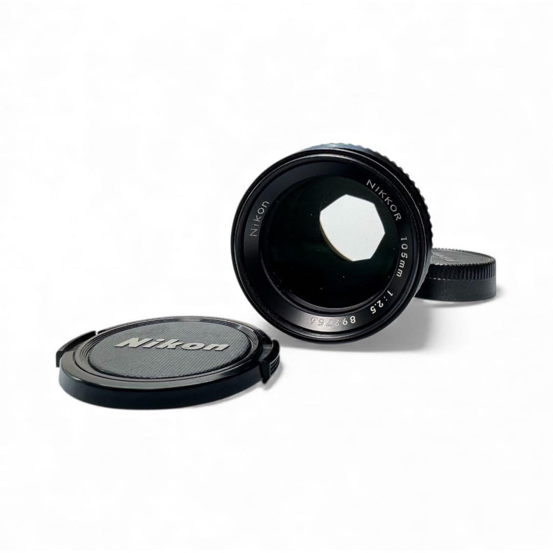 Nikon Ai-sNIKKOR 105mm F2.5 単焦点レンズ Amazon | Nikon Ai-S NIKKOR 105mm f/2.5 | デジタル一眼レフ 通販