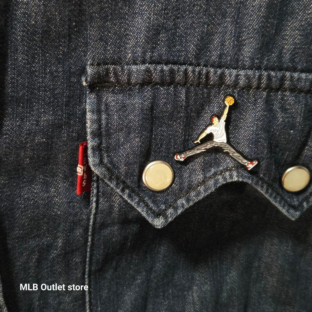 マイケルジョーダン ジャンプマン 桜木花道 パロディ ピンバッジ