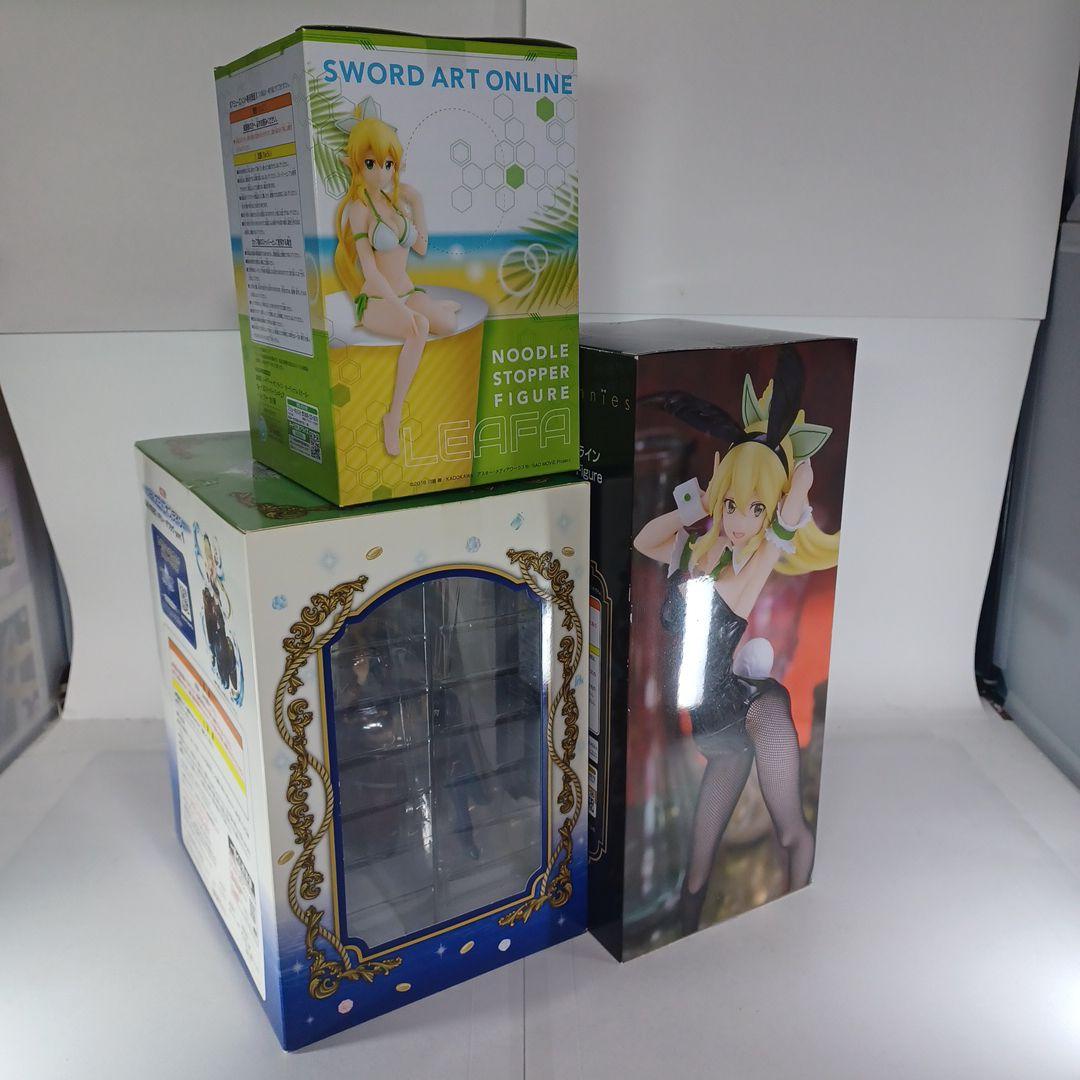 ソードアート・オンライン　フィギュア　リーファ　ぬーどる　くじ　バニー