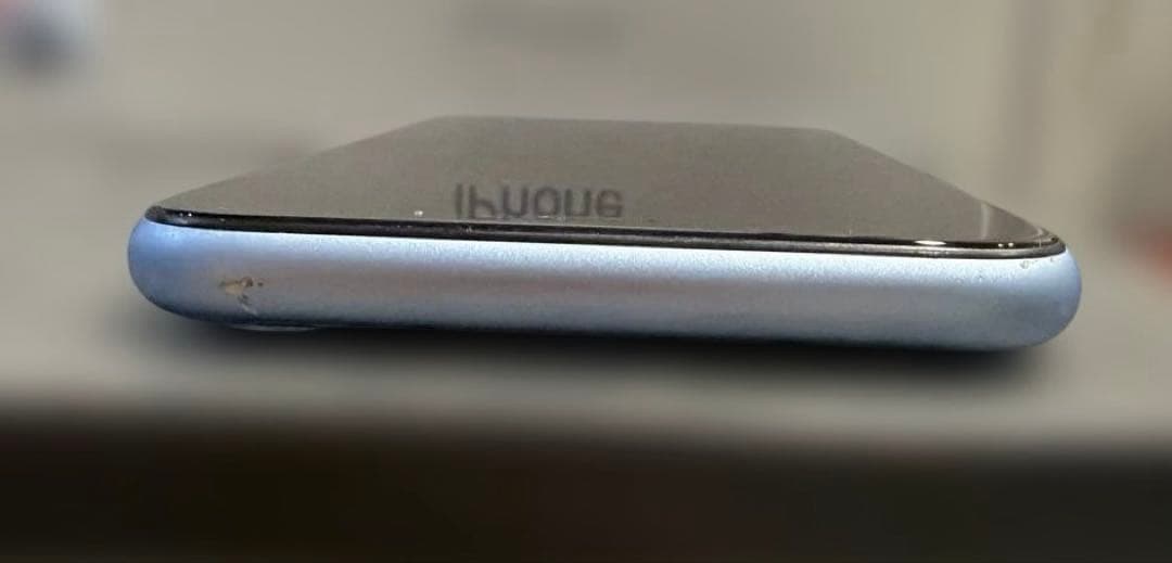 iPhone XR ブルー本体 箱 64GB SIMロックなし 修理歴なし - メルカリ