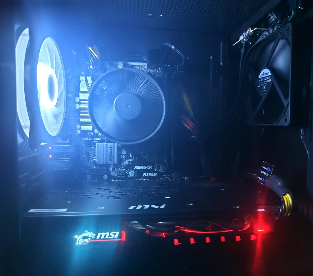 ゲーミングPC　i5-8400 GTX-1060　自作マシーン G-Tune Core i5-8400×GeForce GTX 1060 3GB【Cランク】| 中古