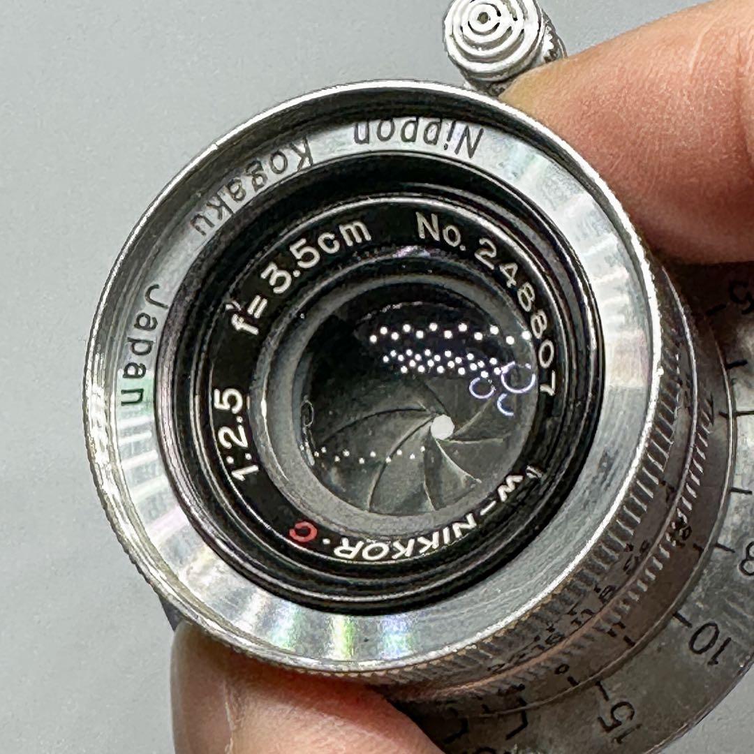 Nikon 日本光学 W-NIKKOR C 3.5cm F2.5