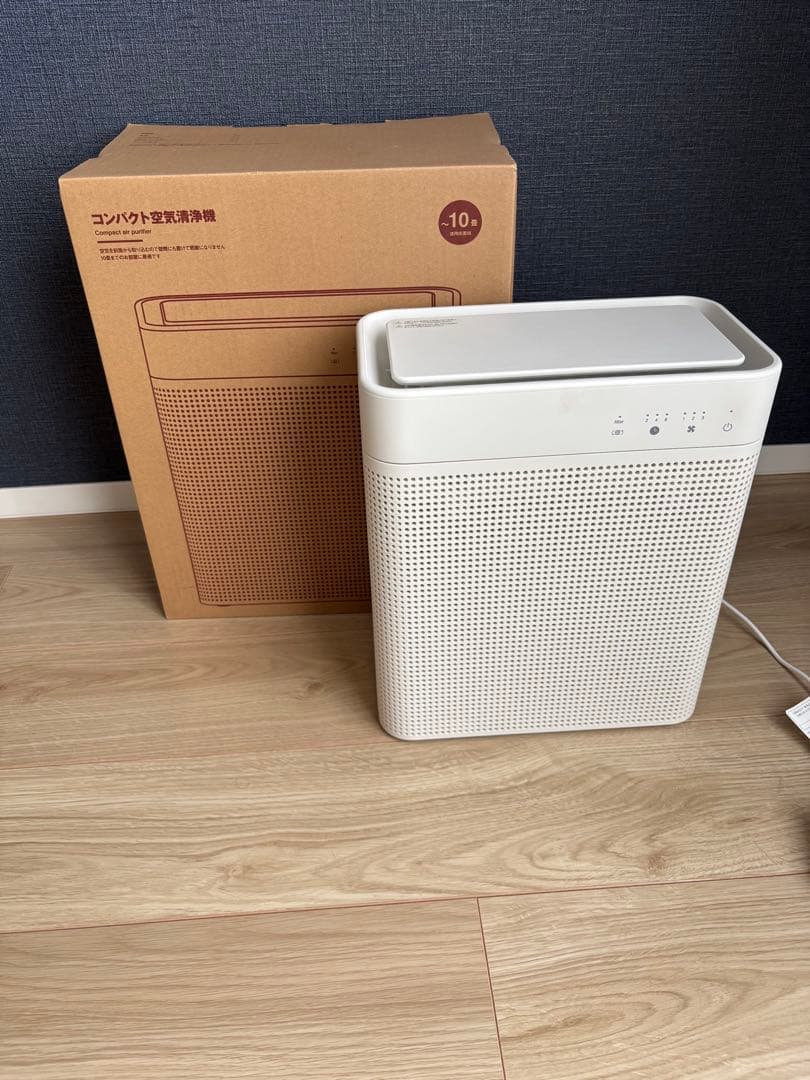 無印良品　コンパクト空気清浄機 ＭＪ－ＡＰＲ１　￼新品同等 コンパクト空気清浄機 | 無印良品