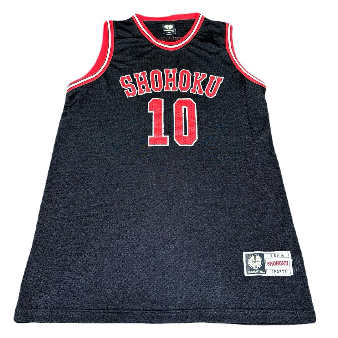 美品】SLAMDUNK スラムダンク 湘北 桜木花道 ユニフォーム ブラック黒