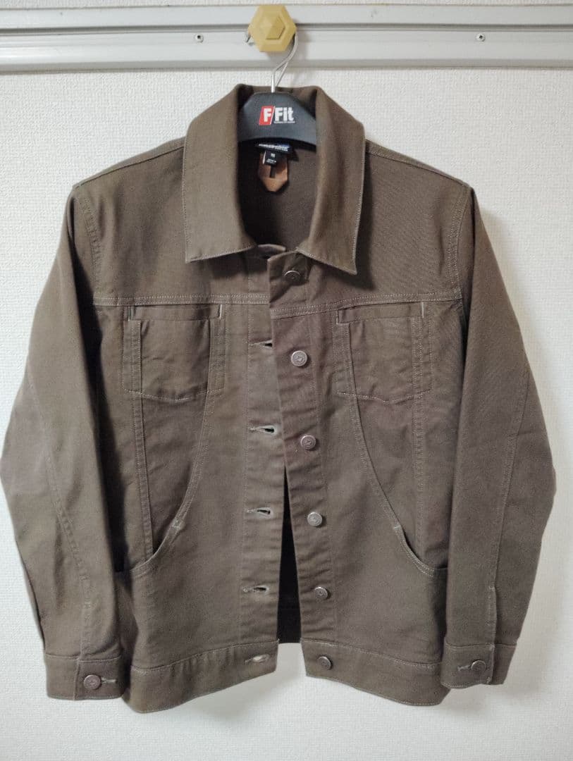 theredthread S overfit stitch jacket