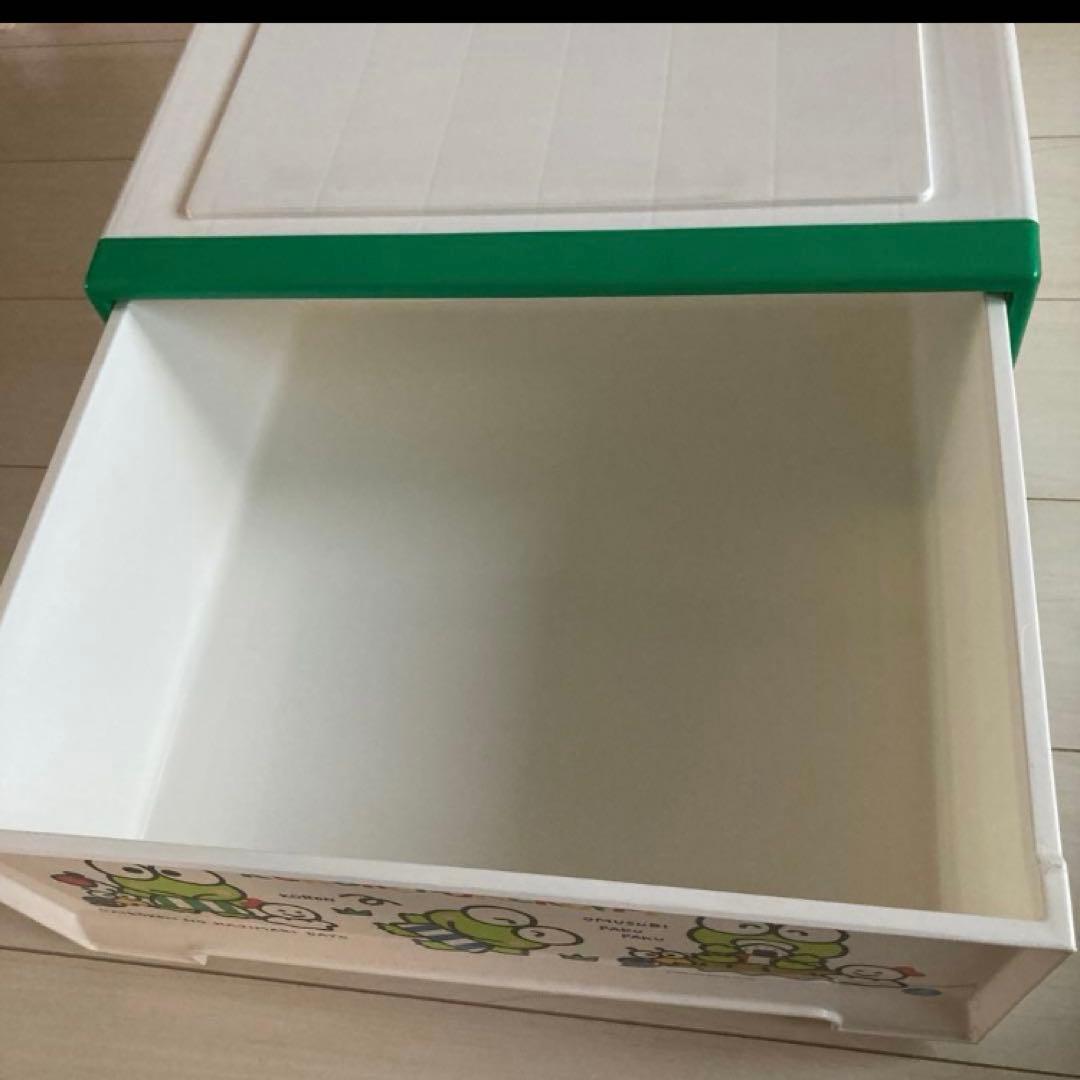 けろけろけろっぴ　引き出し　レトロ　1990年代　ケース